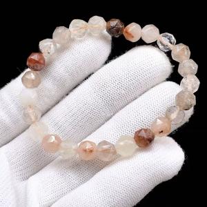 PROME 天然石 一点物・ブルーガーデンクオーツ・ブルーラビットヘアー