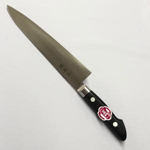 源 光金作 日本鋼 ハガネ 全鋼 牛刀 業務用包丁 300mm 30cm 錆びます