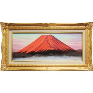 絵画 油絵 上高地 （大山功） 【海・山】【肉筆】【油絵】【日本の風景