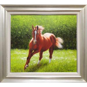 絵画 油絵 尾瀬 （佐藤俊男） 【海・山】【肉筆】【油絵】【日本の風景