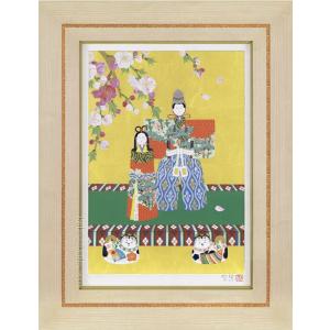 欄間額 赤富士 (西森湧光) 【欄間額】 : 掛け軸・絵画の専門店 掛軸堂