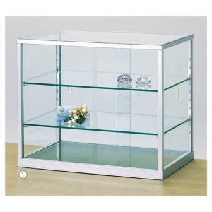 本体) 卓上ガラスショーケース W60×H38.7cm / kp38-106-6-2 : 看板材料
