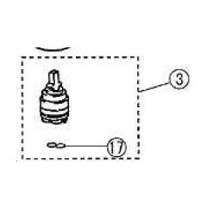 ≪パナソニック SEKPS027HCZKT≫ セラミックカートリッジ 混合水栓