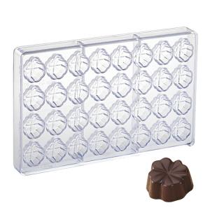 マルテラート チョコ型 3cm 丸 半球 [MA5000] | プラスチック カラー