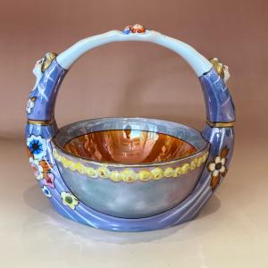 ノリタケ オールドノリタケ デコレディー ラスター彩 パウダーケース