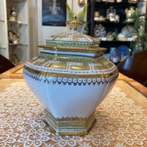 ノリタケ オールドノリタケ デコレディー ラスター彩 パウダーケース