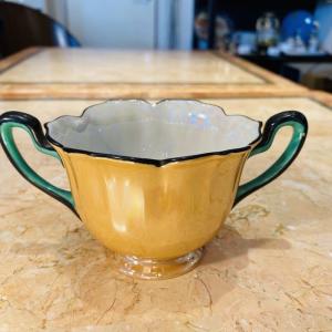 ノリタケ オールドノリタケ 東洋陶器 コクラ印 オレンジ 金彩花模様