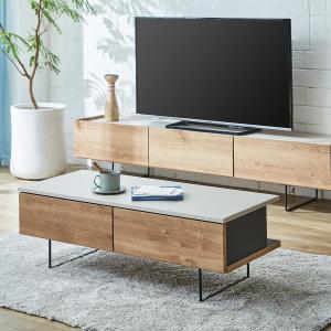 ニトリ（NITORI） 幅120cm センターテーブル(セリス 120 LBR2