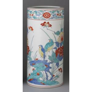 傘立て 陶器 有田焼 傘立16寸 山水 Y403-C : 器茶房 彩庵Yahoo