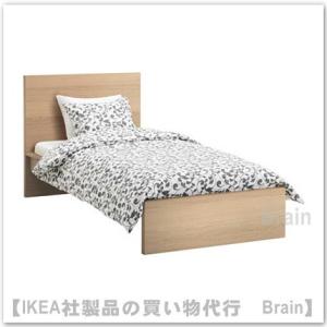 イケア（IKEA） MALM/LUROY ベッドフレームすのこ付き90×200cm