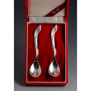 銀食器カトラリー「桜」スプーン3本セット・銀製品・ : 銀食器・銀製器