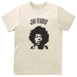 ジミ・ヘンドリックス Jimi Hendrix バンド ロック Tシャツ 白 : T