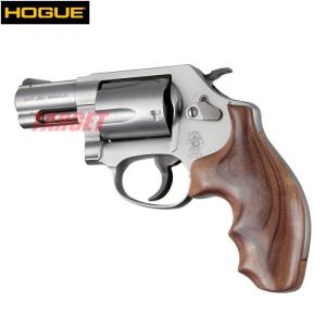 ☆HOGUE S&W Jフレーム ラウンドバット用 ラバーグリップ バンタム