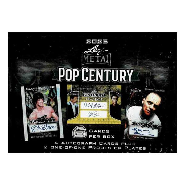 2025 Leaf Metal Pop Century Trading Cards ボックス (Box) 4/25入荷