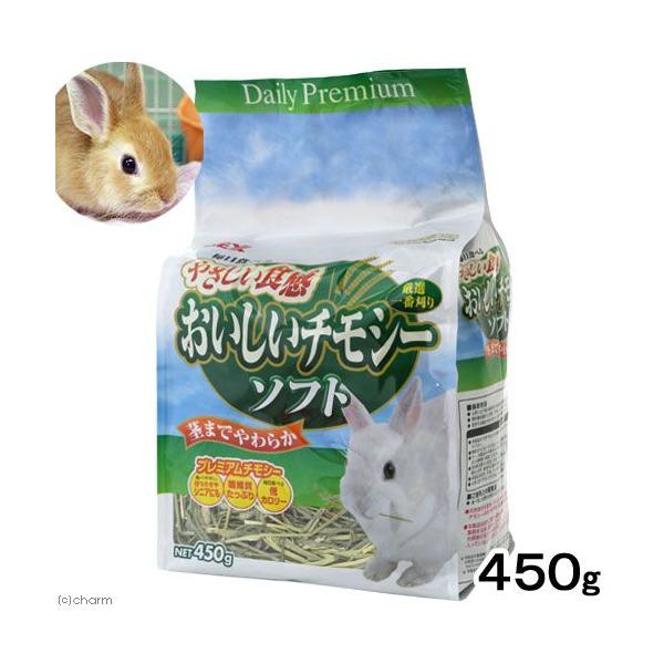 GEX（ジェックス） 毎日食べるおいしいチモシー ソフト 450g
