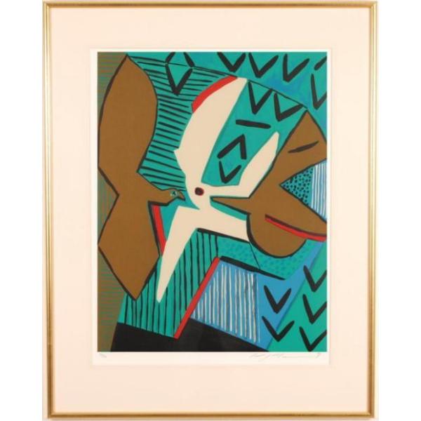 現代アート 絵画 抽象画 現代美術 版画 リトグラフ 池田満寿夫