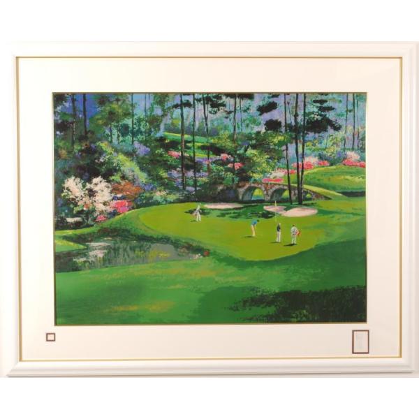 マーク・キング オーガスタ・11番ホール ゴルフ 絵画 マスターズ