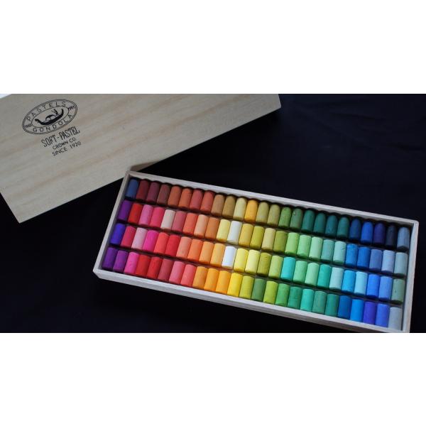 王冠化学工業所 ゴンドラパステル 100色セット 07040100 : アーク