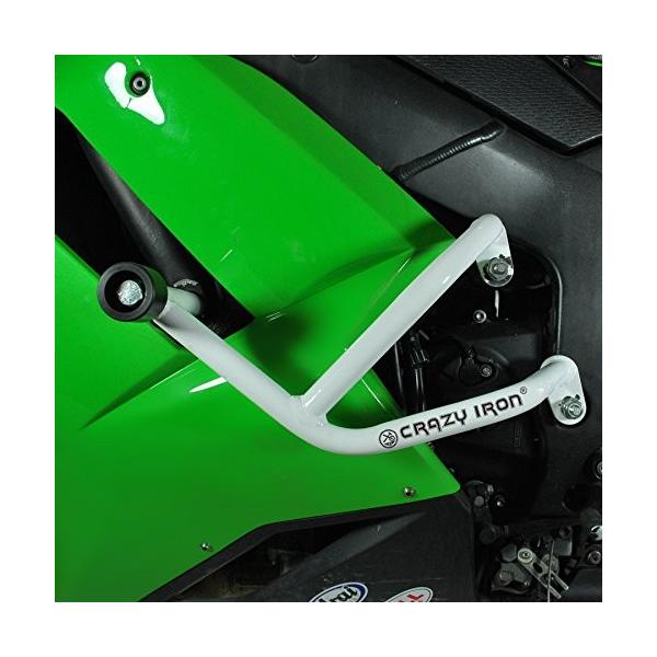 カワサキ ZX-6R 07-08 クラッシュバー エンジンガード スライダー