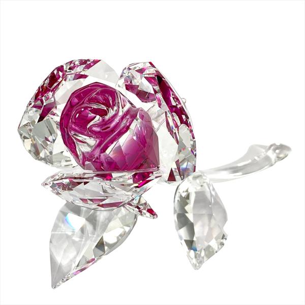 SWAROVSKI（スワロフスキー） ブロッサミングローズ ピンク オブジェ