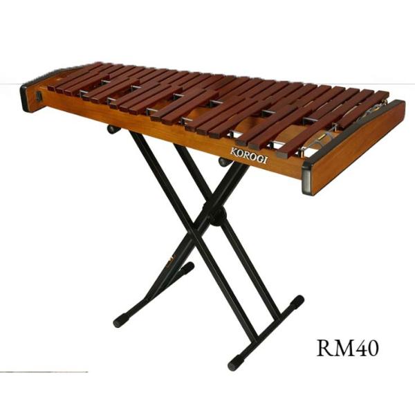 ハイグレード練習用マリンバ コオロギ RM40 卓上40鍵 3と1/3オクターブ