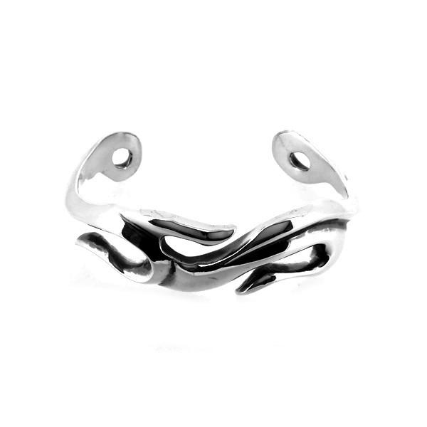 トライバル バングル ネイティブ 炎 タトゥー パターン ブレスレット