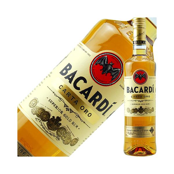 バカルディ ラム ゴールド 40度 正規 750ml スピリッツ : 酒類の総合