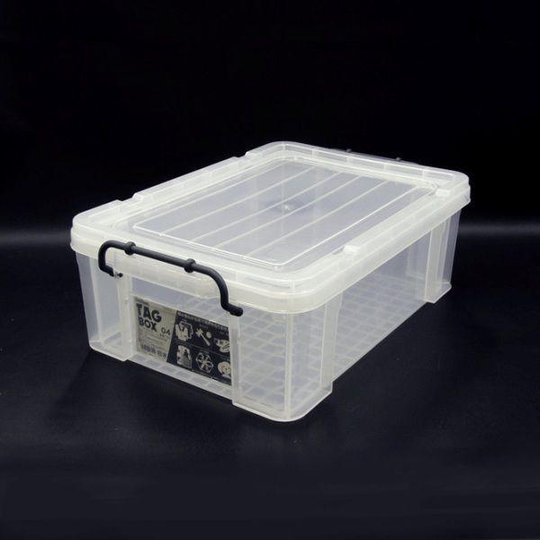 収納ボックス 収納ケース フタ付き プラスチック製 タグボックス04