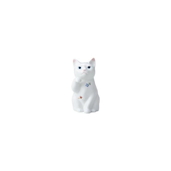 ノリタケ Noritake 置物 招き猫(小) ペアセット(花柄) AC4489/P45523