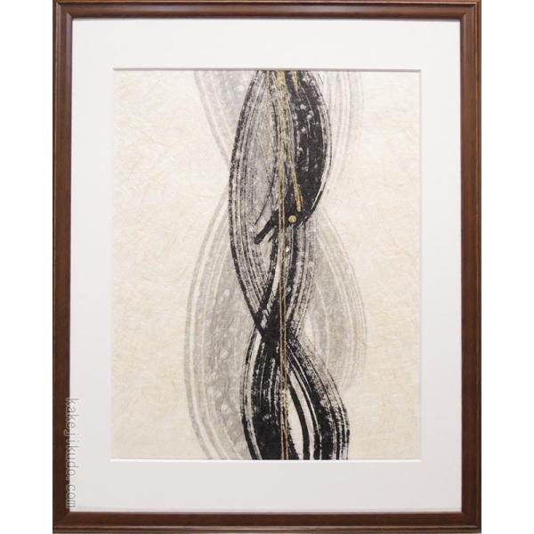 F10号】片岡球子【金色の富士】肉筆/表裏サイン・印譜/岩彩/油彩/絵画/