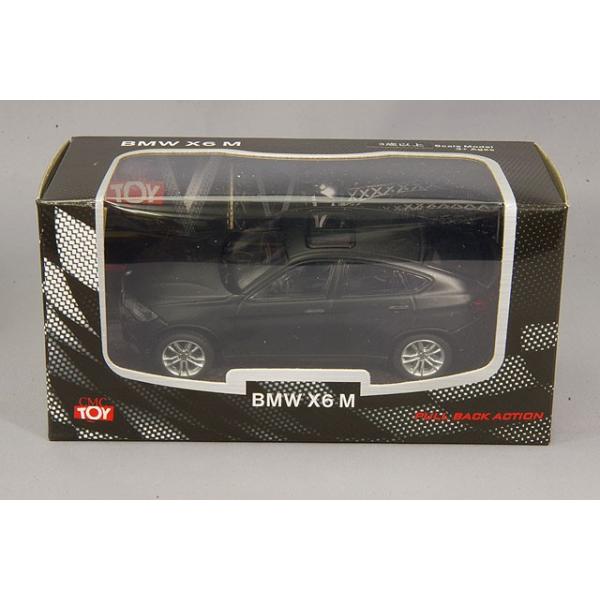 ミニカー/完成品 CMC 1/43 プルバックカー BMW X6 M マットブラック