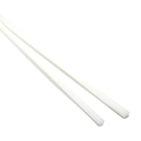 A1】ガラスロッド（白クリスタル（鉛）ガラス）100g : とんぼ玉専門店