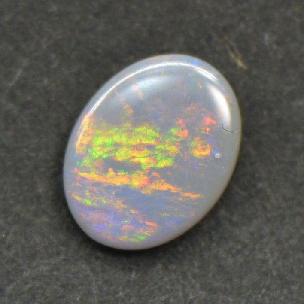 セミブラックオパール 橙・緑 0.55ct AAA S-D041 《即納》 : kyfactory