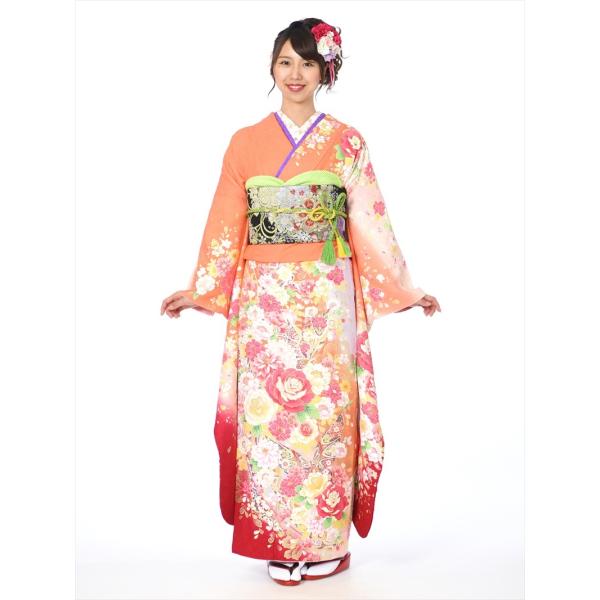 成人式 振袖 レンタル8SAC-490/1月/レンタル/フルセット/レンタル振袖
