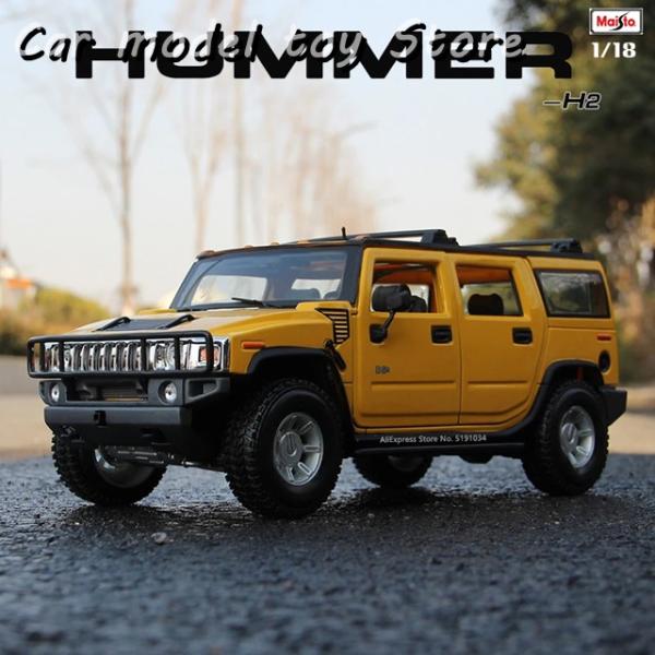 並行輸入品】ジープ 1:18 新型ハマーH2 H1 合金車モデル