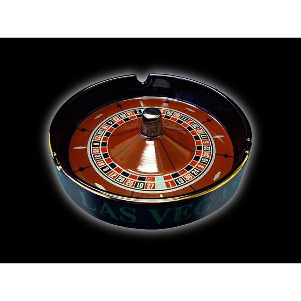 カジノグッズ 灰皿 ルーレット ウィル型灰皿※ネコポス不可 : ゲームと