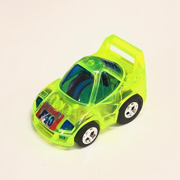 チョロQ 現品 スーパーチョロQ Ferrari F40 YELLOW CLEAR : ミニ
