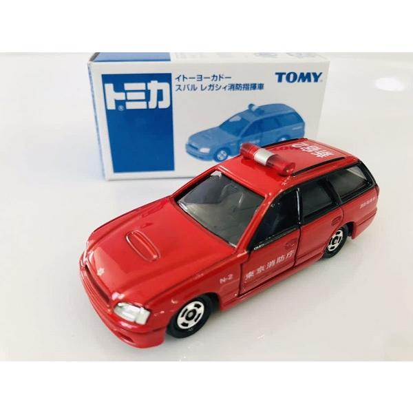新品 トミカ イトーヨーカドー スバルレガシィ 消防指揮車