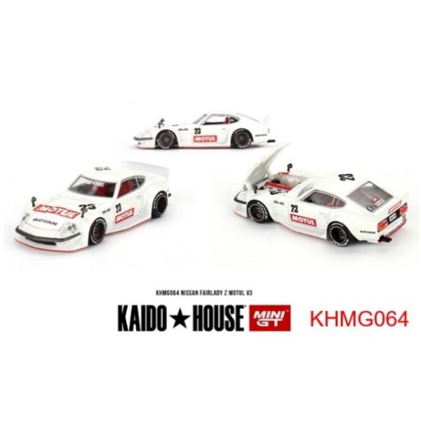 MINI GT KHMG064 ダットサン KAIDO フェアレディ Z MOTUL V3(右