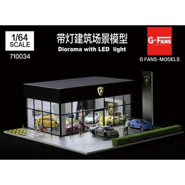 G-FANS 710034 ショールーム ジオラマ Rambo Center Building Scene