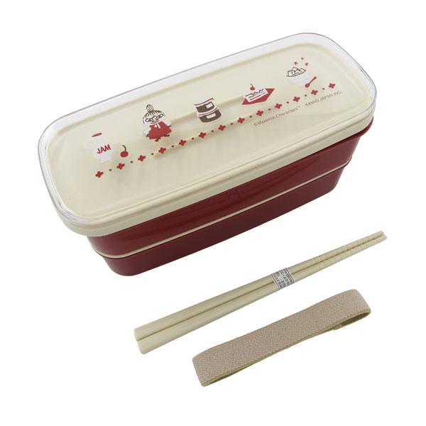 MOOMIN（ムーミン） 216903 2段ランチボックス スイーツデイ