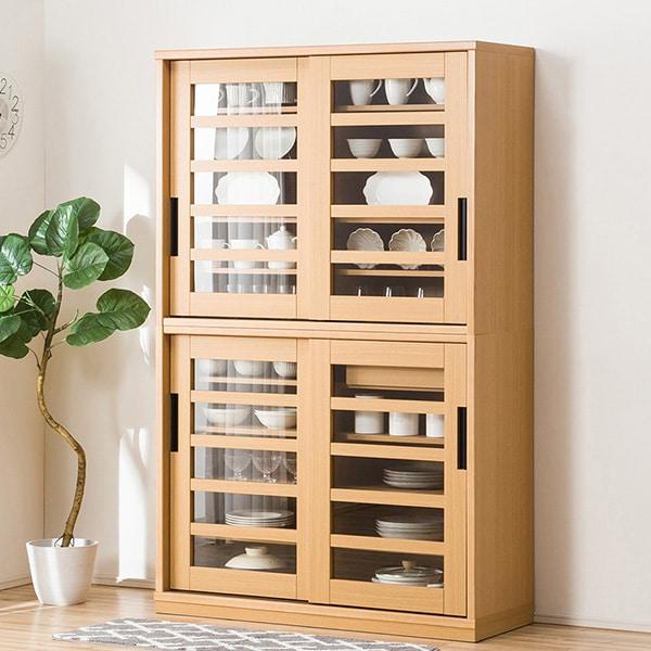 ニトリ（NITORI） 幅120cm ダイニングボード(アカツキ 120DB NA) 食器