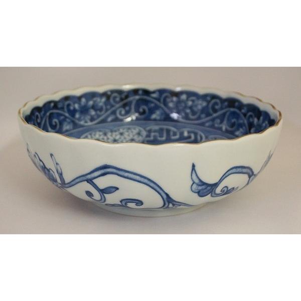 茶道具 菓子器 鉢 染付祥瑞 三峰窯 紙箱 : 新古茶道具 さかい ヤフー店