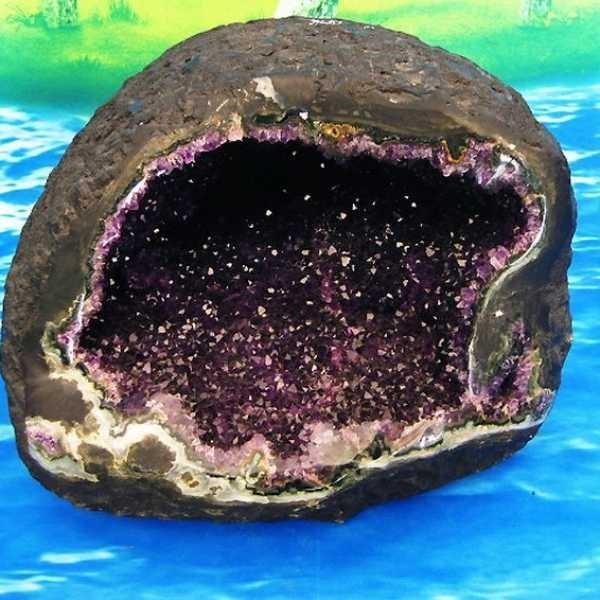 43.4Kg サークルジオード アメジストドーム ウルグアイ産 同梱不可