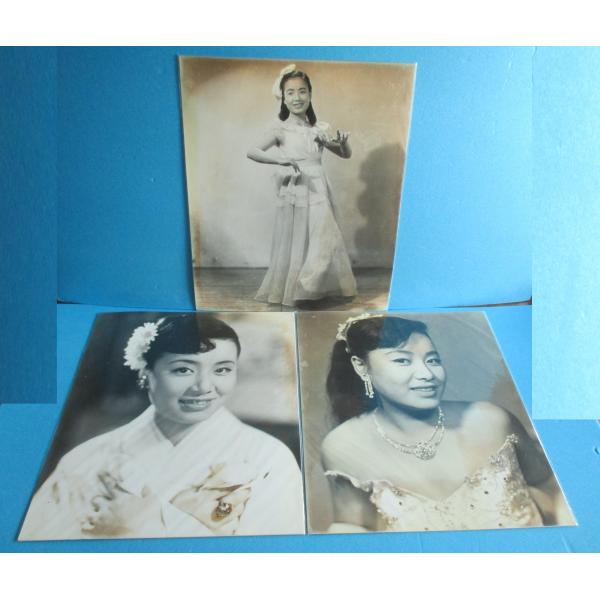 大判ブロマイド 美空ひばり3枚【中古品】 : 昭和こども商店