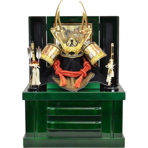 15号盛り上げ彫金兜ゴールド 15号盛り上げ彫金兜ゴールド 兜飾り【永遠