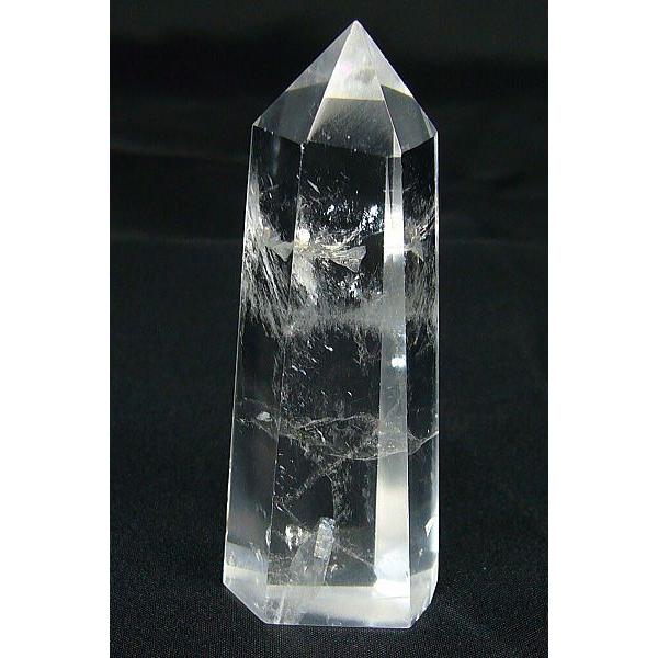 六角柱 水晶 長さ約6.5センチ 太さ約1.5センチ 100カラット 鑑別書付