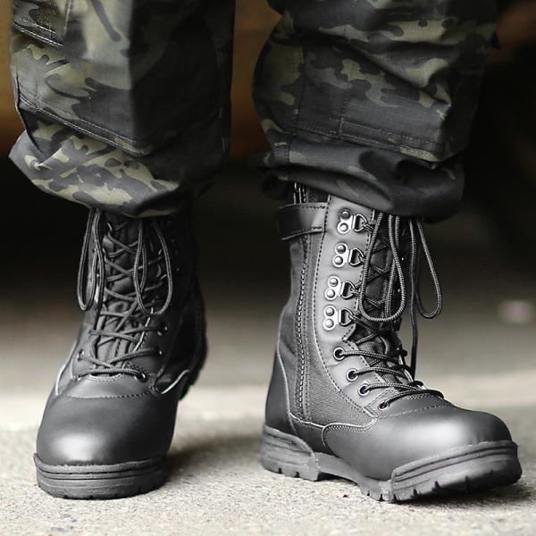 MILITARY（ミリタリー） 新品 米軍 サイドジッパー タクティカルブーツ