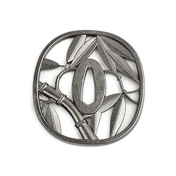 送料無料 鍔 TU-34 笹透かし 刀剣用鍔 つば : 岐阜関刃物工房V.ROAD