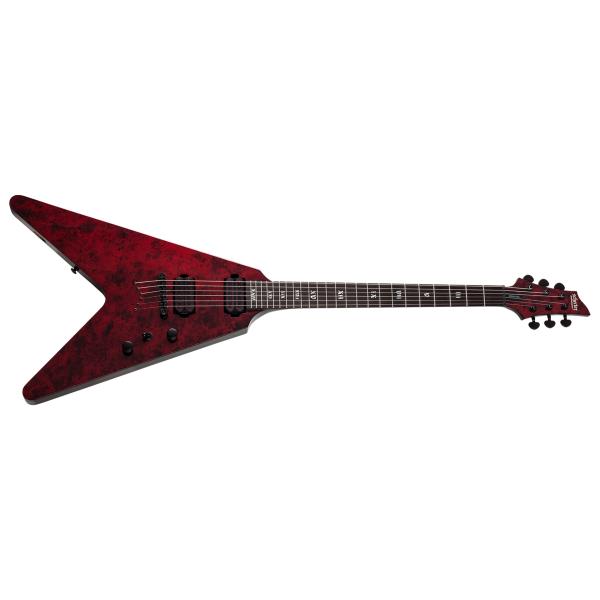 SCHECTER AD-V-APOC Red Reign エレキギター : バンダレコード ヤフー